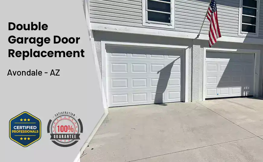 Double Garage Door Replacement Avondale - AZ 