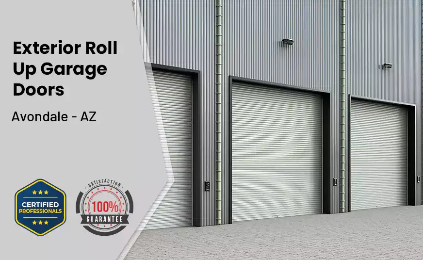 Exterior Roll Up Garage Doors Avondale - AZ 