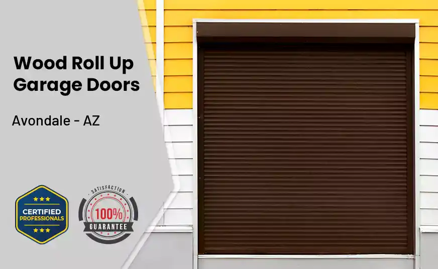 Wood Roll Up Garage Doors Avondale - AZ 